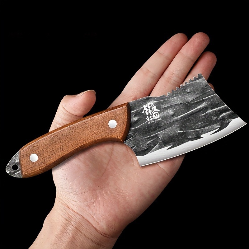 Wok Carbon Steel - Mini Multi-purpose Slicing Knife, Chinese Small