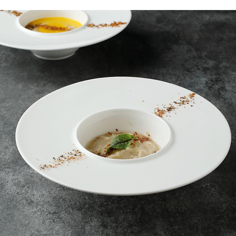 Home Cooking Dinner - Round Ceramic Dinner Plate Cooking Dishes