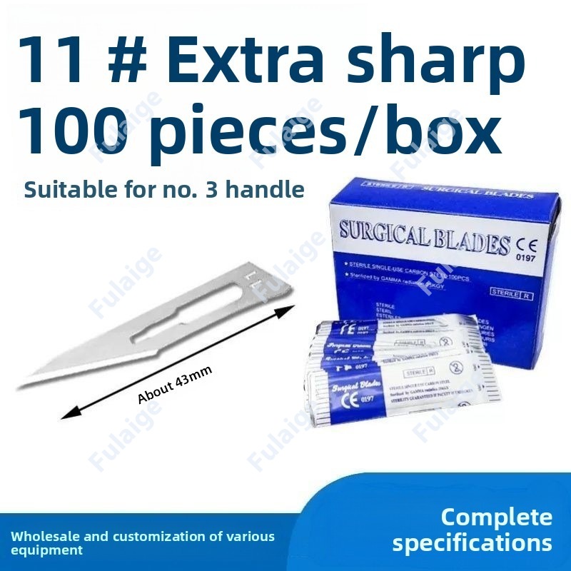 Wok Carbon Steel - 100 Pcs/Box Dental Surgical Blades Medical
