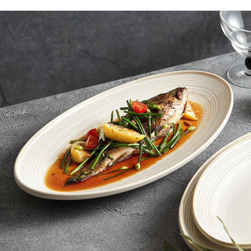 Oval Ceramic Dinner Plates Coo - Home Cooking Dinner review and price