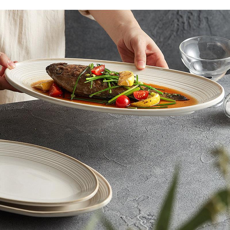 Oval Ceramic Dinner Plates Coo - Home Cooking Dinner review and price