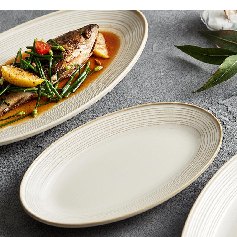 Oval Ceramic Dinner Plates Coo - Home Cooking Dinner review and price