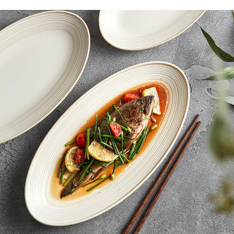 Oval Ceramic Dinner Plates Coo - Home Cooking Dinner review and price