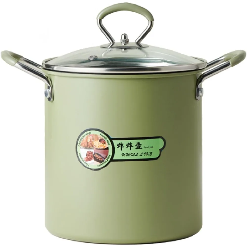 1Pcs 3L Fryer Pot with Basket  - Home Cooking In French review and price