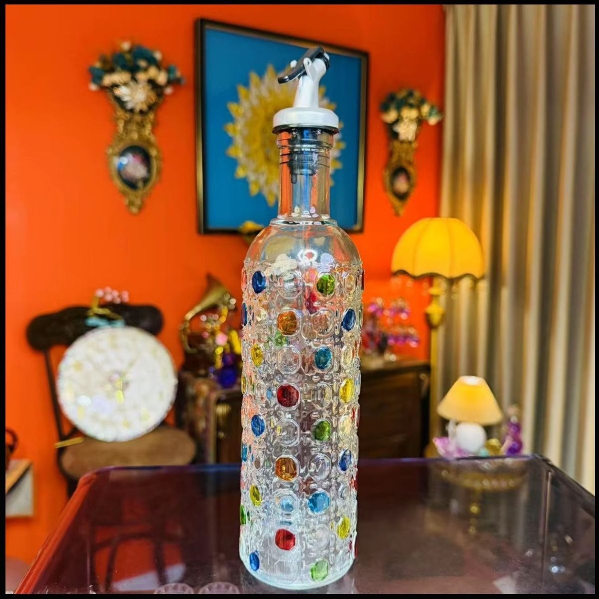 Home kitchen vinegar bottle ha - Home Cooking Oil review and price