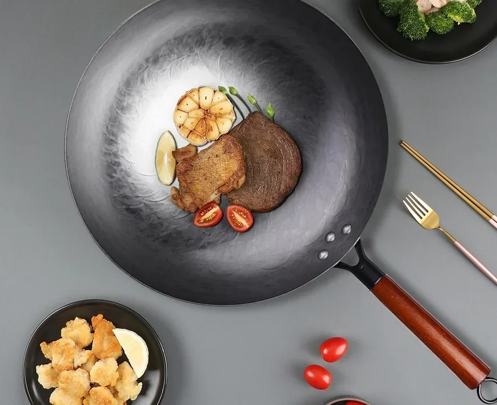 #q ForCraft Wok Flat Hand Hamm - Wok Carbon Steel review and price