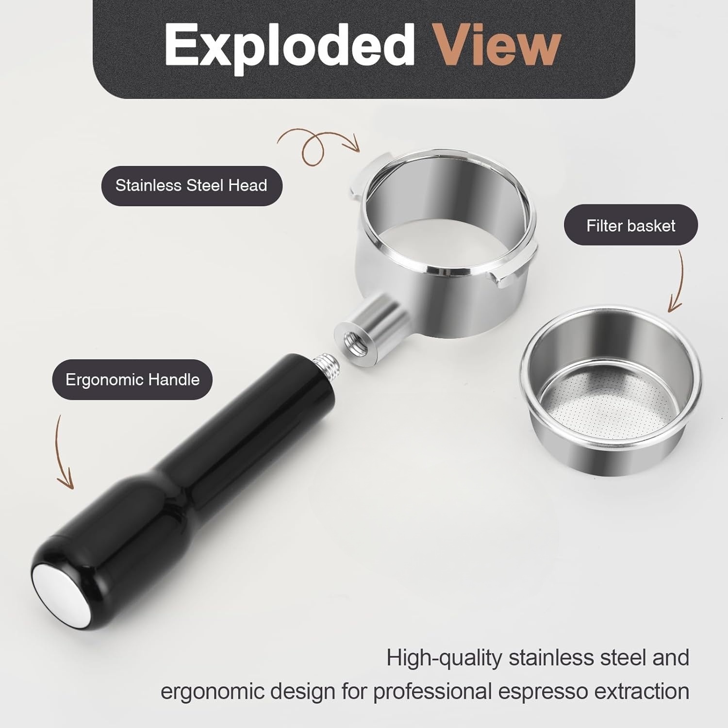 51mm Bottomless Portafilter 2  - Delonghi Espresso Ecp3420 review and price