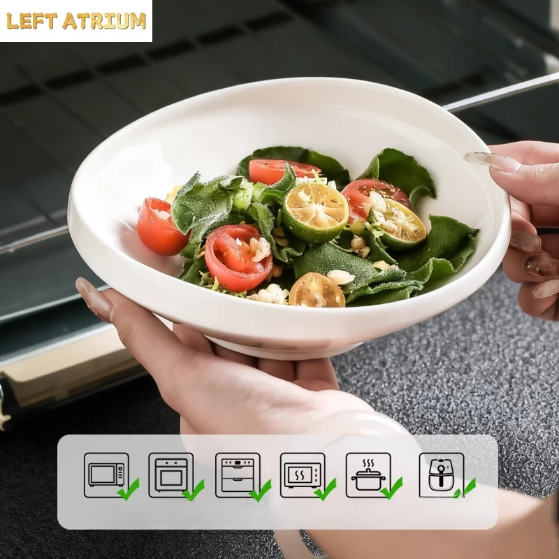 7-inch Uniquely Shaped White C - Home Cooking Dinner review and price