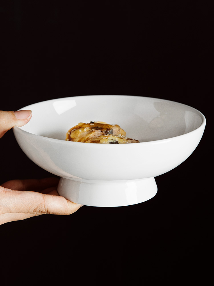 Pure White Ceramic Pastry Frui - Home Cooking Dishes review and price