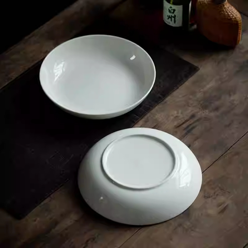 9.6 Inch White Porcelain Deep  - Home Cooking Dinner review and price