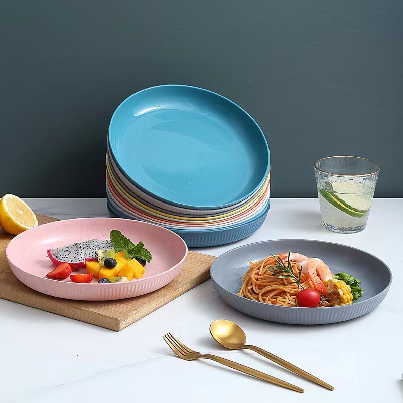 23cm Nordic Wheat Straw Dinner - Home Cooking Dishes review and price