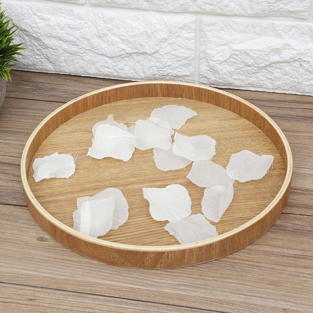 Wooden Serving Tray Tea Plate  - Home Cooking Dishes review and price