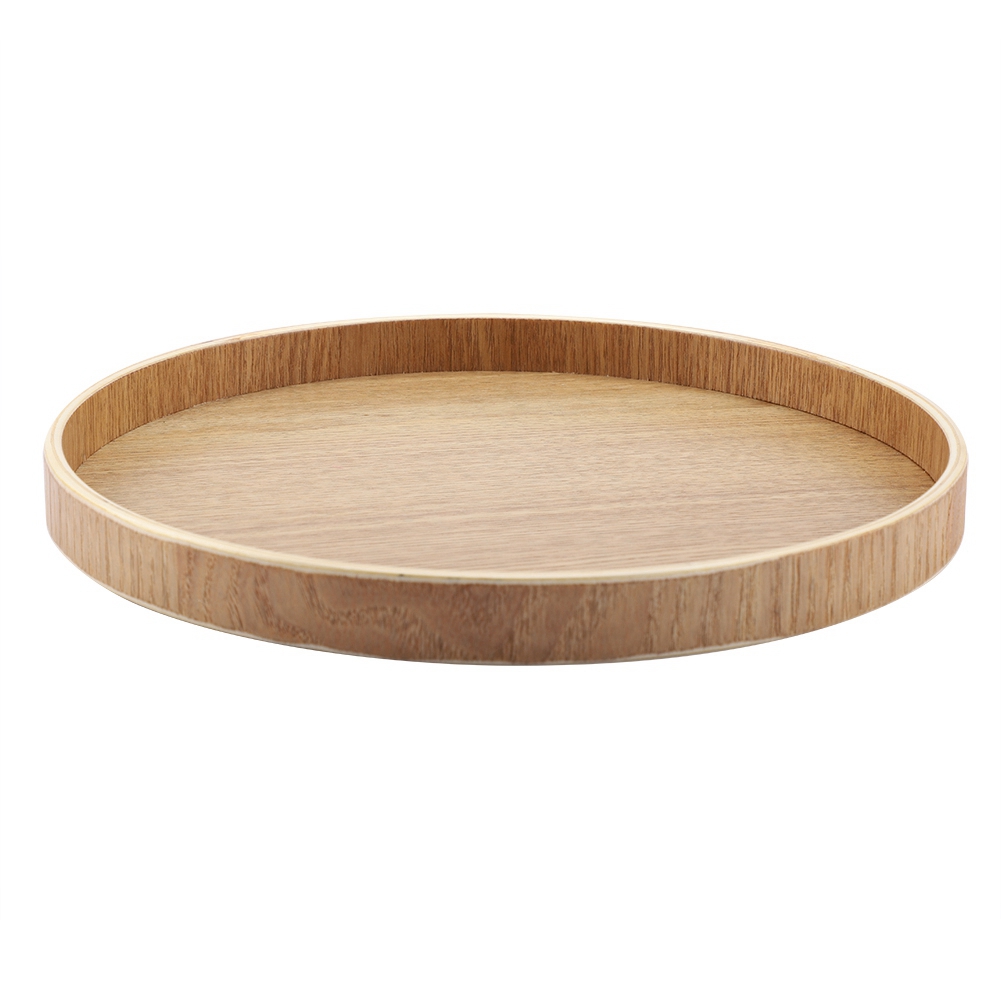 Wooden Serving Tray Tea Plate  - Home Cooking Dishes review and price