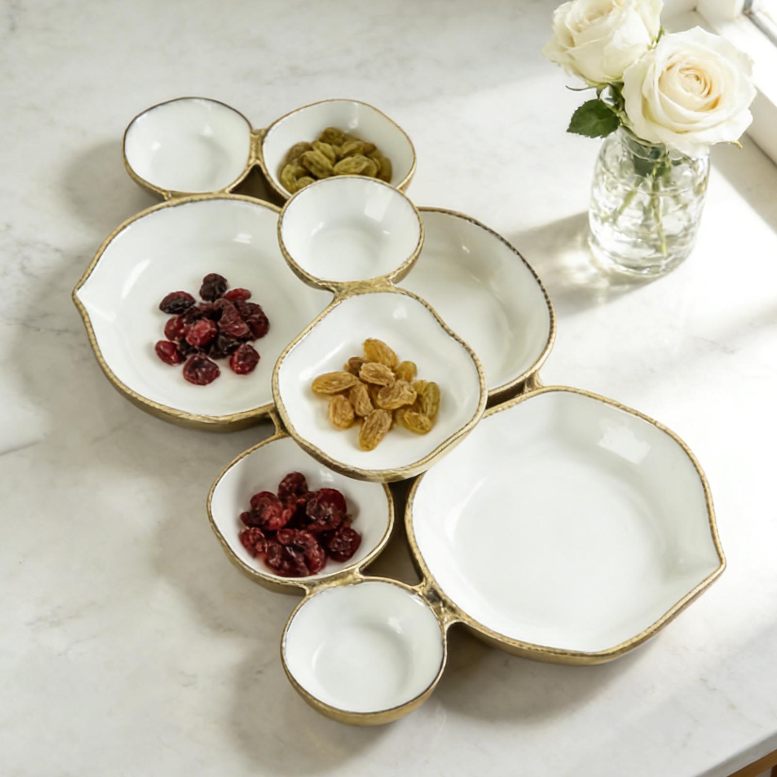 9pcs Cluster Serving Bowls 9-G - Home Cooking Dishes review and price