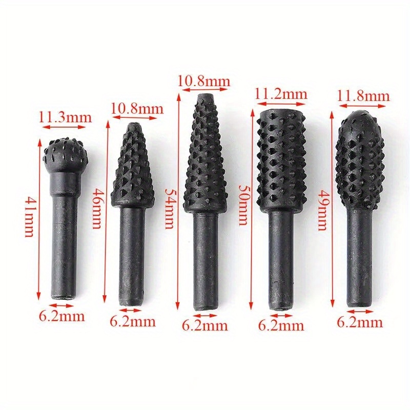 1/4'' 5PCS Drill Bit Set Cutti - Wok Carbon Steel review and price