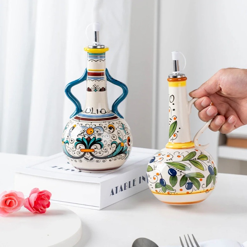 Ceramic Oil Bottle Soy Sauce B - Home Cooking Oil review and price